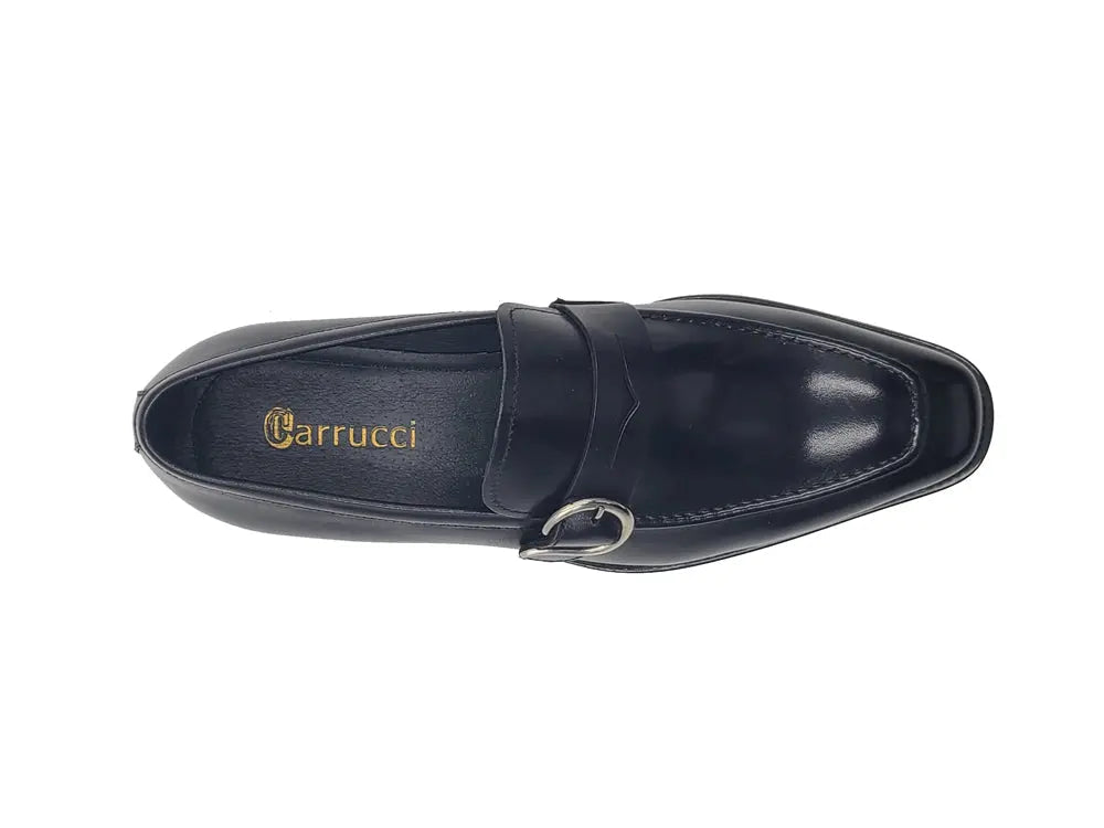 Single Monk Strap with modern buckle 18 KS509-47GRAY85  - from alligatorwarehouse.com
