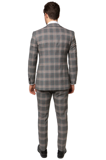 Classic Fit Single Breast Lapel Vest by Rossiman