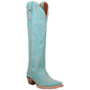 Dan Post Women's Celeste Sky Blue Zipper Snip Toe Boots 2 DP5111_6_M  - from alligatorwarehouse.com
