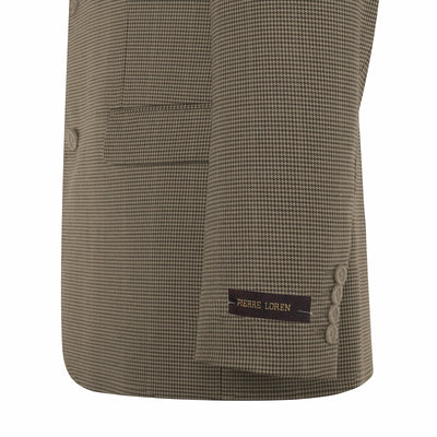 Mens 2 Button Slim Fit Light Brown Blazer 2   - from alligatorwarehouse.com