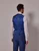 Mens Linen Suit For Beach Wedding - Summer  Suit in Royal Blue Slim Fit 14 FP-8998  - from alligatorwarehouse.com