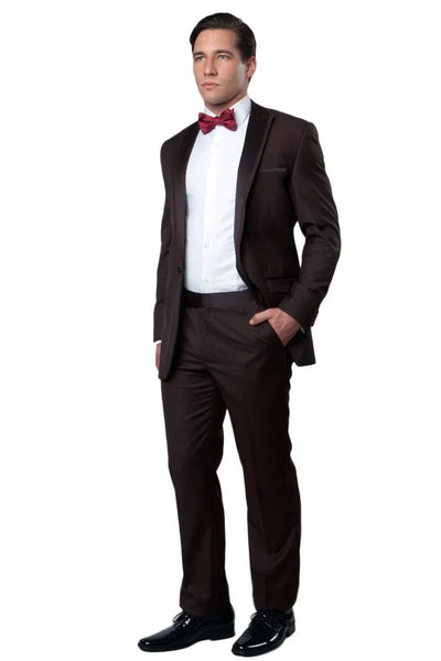 2 Button Trim Cowboy Tuxedo in Grey 7 HB-8537  - from alligatorwarehouse.com