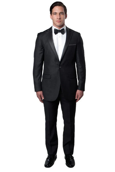 2 Button Trim Cowboy Tuxedo in Grey 9 HB-8537  - from alligatorwarehouse.com