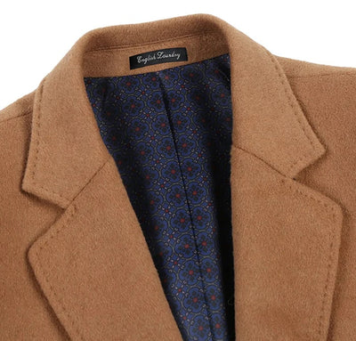 Camel Fall/Winter Essential Slim Fit Overcoat Wool Blend 6   - from alligatorwarehouse.com