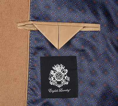 Camel Fall/Winter Essential Slim Fit Overcoat Wool Blend 5   - from alligatorwarehouse.com