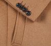 Camel Fall/Winter Essential Slim Fit Overcoat Wool Blend 4   - from alligatorwarehouse.com