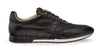 Maxim Calfskin/Suede  Sneaker Black By Mezlan Made In Spain Brand 4   - from alligatorwarehouse.com