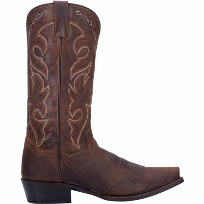 Dan Post Mens Renegade Bay Apache 13 Snip Toe Leather Cowboy Boot