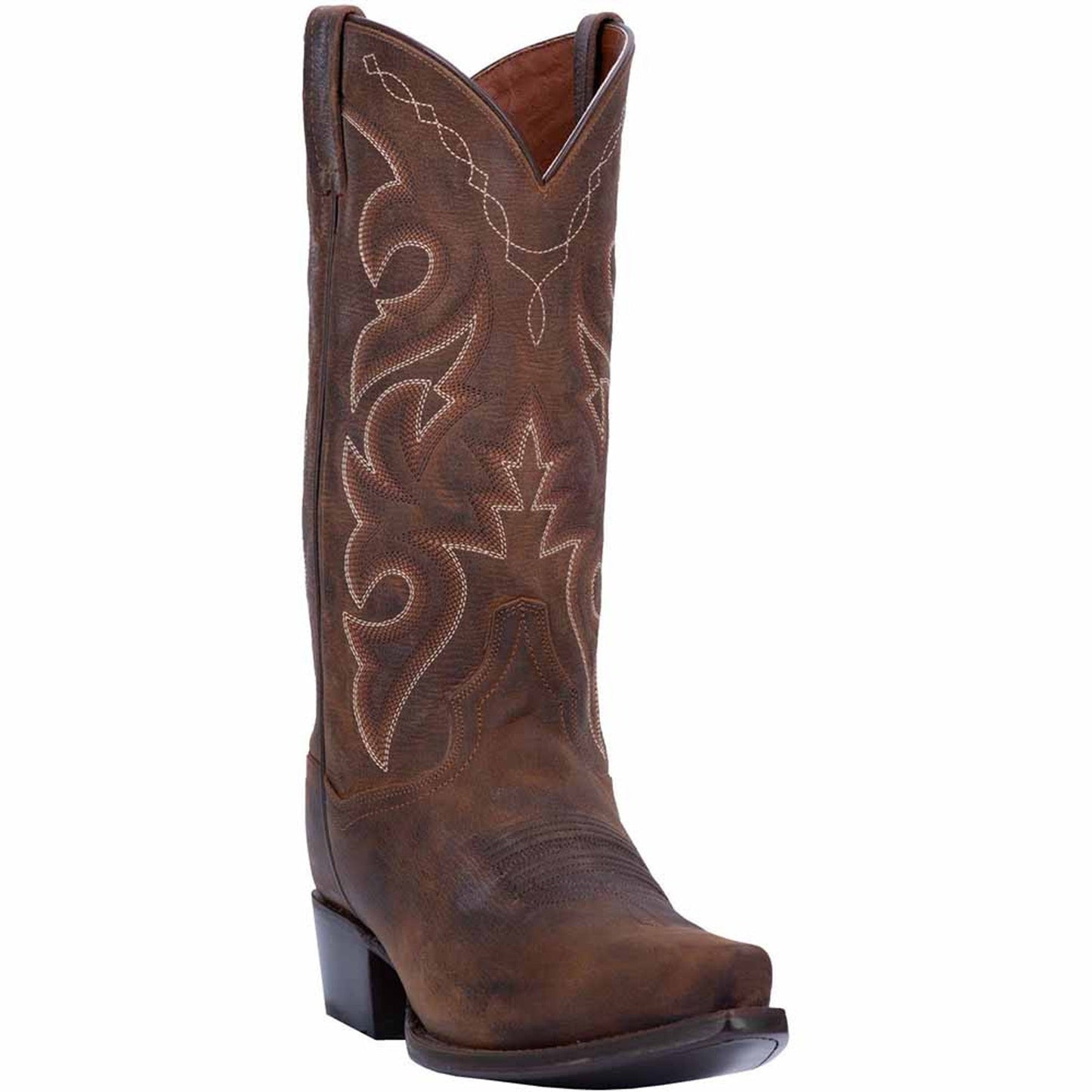 Dan Post Mens Renegade Bay Apache 13 Snip Toe Leather Cowboy Boot
