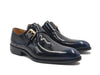 Soft Calf Patent Leather Single Monk Slip-on 6 KS479-15PBURGUNDY75  - from alligatorwarehouse.com