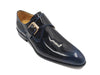 Soft Calf Patent Leather Single Monk Slip-on 7 KS479-15PBURGUNDY75  - from alligatorwarehouse.com