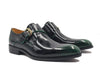 Soft Calf Patent Leather Single Monk Slip-on 11 KS479-15PBURGUNDY75  - from alligatorwarehouse.com