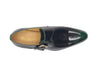 Soft Calf Patent Leather Single Monk Slip-on 15 KS479-15PBURGUNDY75  - from alligatorwarehouse.com