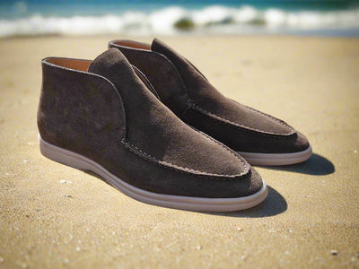 Soft Suede Comfort Loafer 6 KS715-03SGREEN8  - from alligatorwarehouse.com
