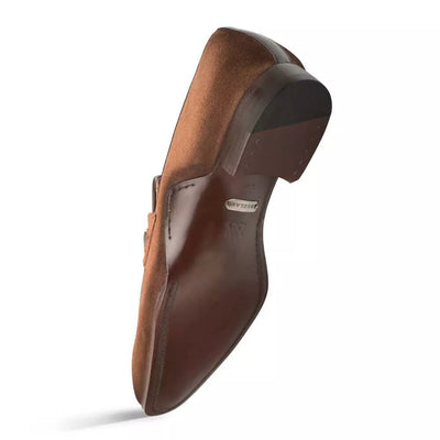 Mezlan Men's Sport Antique Suede Loafer 5   - from alligatorwarehouse.com