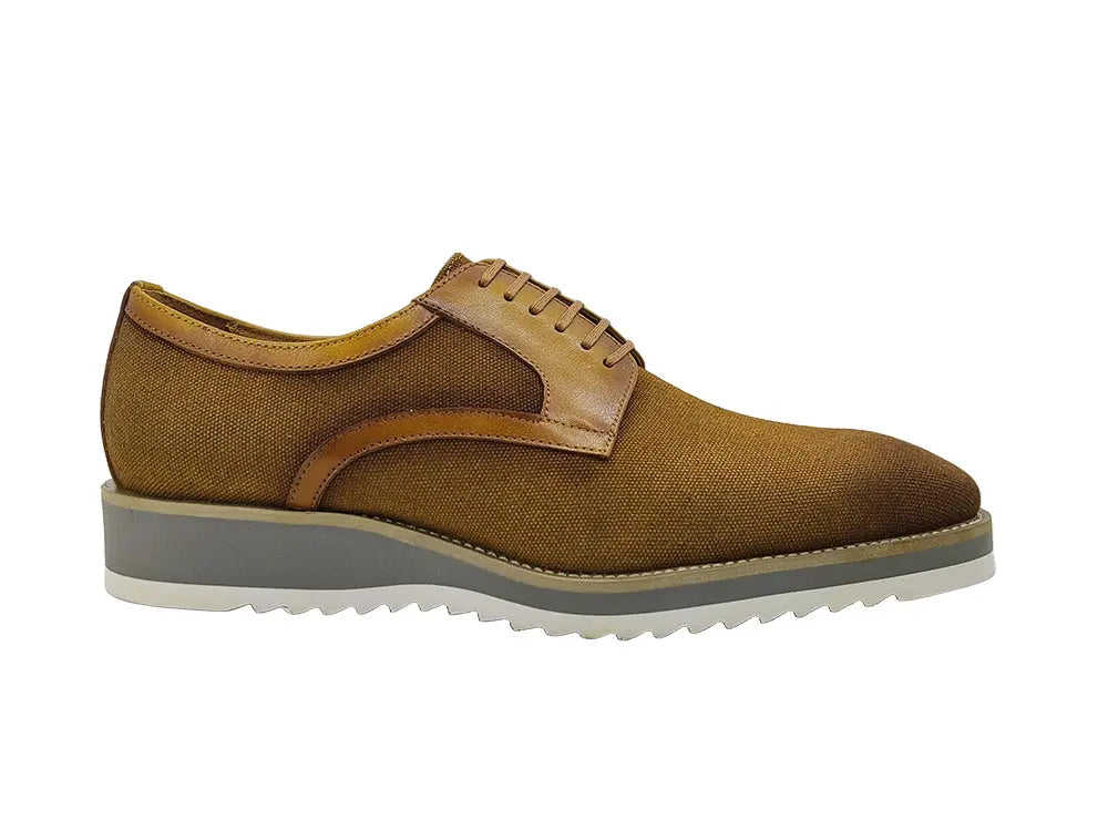 Carrucci Spring Linen Mixed Media Oxford