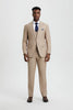 Men's Two Button Vested Stacy Adams Basic Designer Tan Suit 4   - from alligatorwarehouse.com
