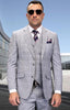 To Statement Suit ITALY - Double Breasted Vest - Wool Suits - Modern Fit Perfect For Business 3 1J-1895  - from alligatorwarehouse.com