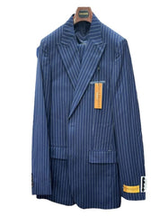 Steve Harvey Navy Three Piece Suit