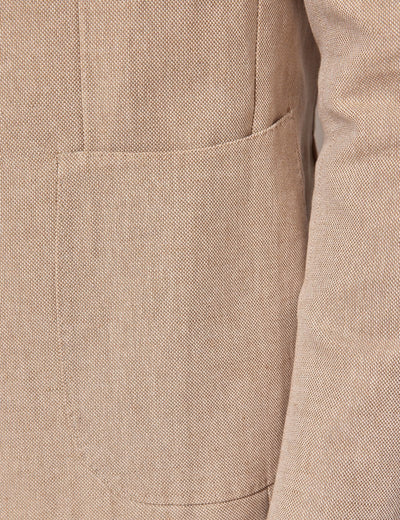 Mens Linen Suit For Beach Wedding - Summer  Slim Suit in Stone 4 SQ-7264  - from alligatorwarehouse.com