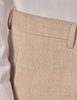 Mens Linen Suit For Beach Wedding - Summer  Slim Suit in Stone 6 SQ-7264  - from alligatorwarehouse.com