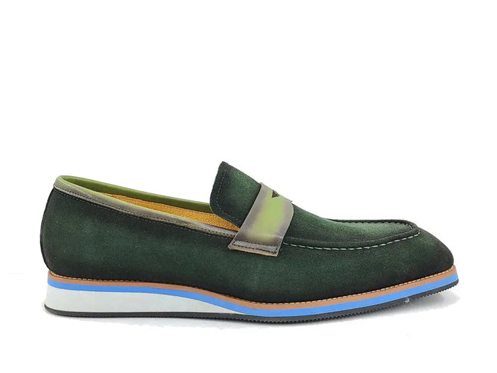Carrucci Stylish Suede Penny Loafer