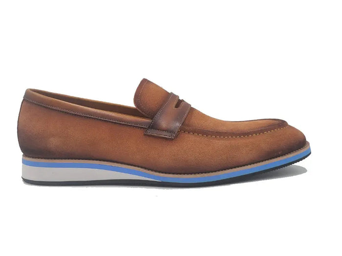 Carrucci Stylish Suede Penny Loafer
