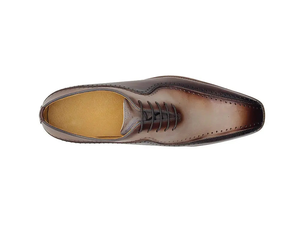 Carrucci Stylish Two-Tone Brogue Oxford