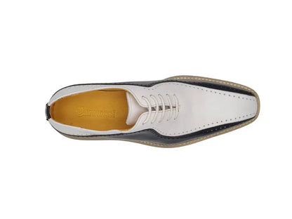 Carrucci Stylish Two-Tone Brogue Oxford