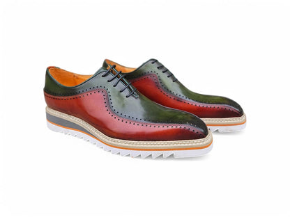 Carrucci Stylish Two-Tone Brogue Oxford