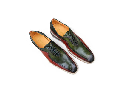 Carrucci Stylish Two-Tone Brogue Oxford