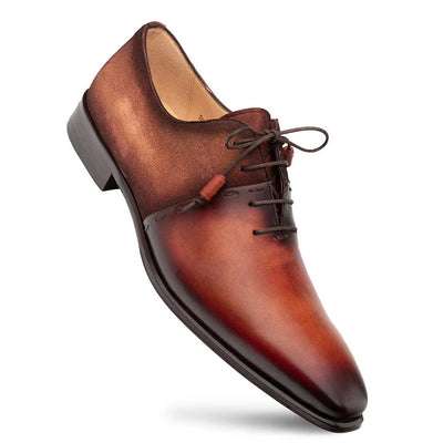 Colomer Calf/Suede Oxford Cognac Rust/Sport By Mezlan Made In Spain Brand 1   - from alligatorwarehouse.com
