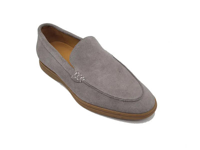 Supple Suede Loafer 4 KS715-01SGRAY8  - from alligatorwarehouse.com