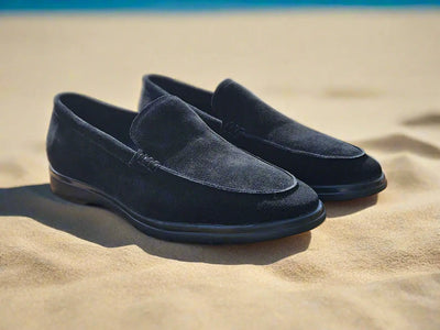 Supple Suede Loafer 15 KS715-01SGRAY8  - from alligatorwarehouse.com
