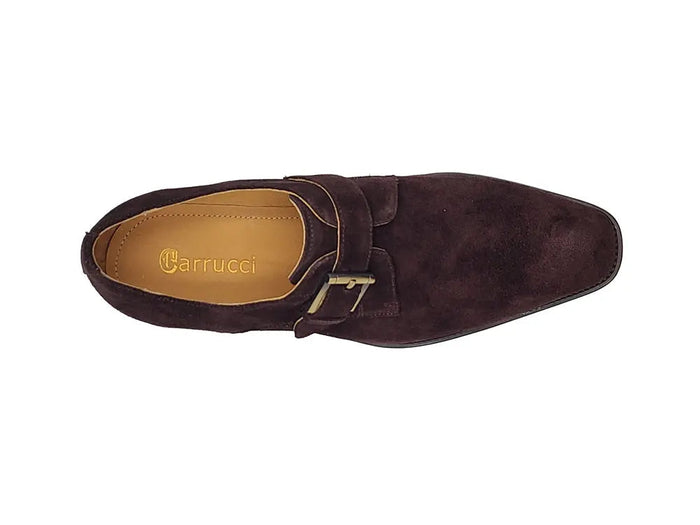 Carrucci Supple Suede Single Monk