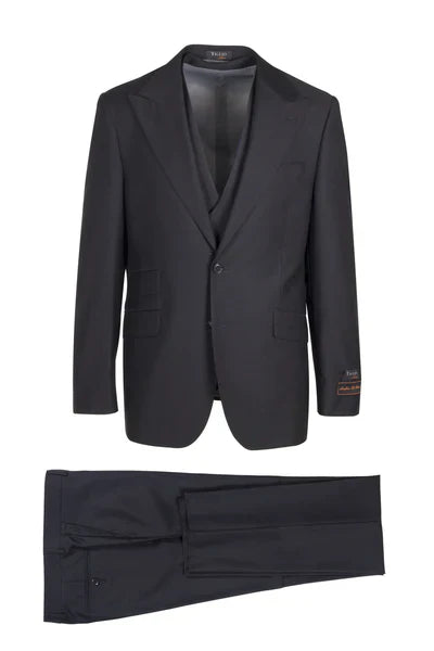 Prosecco Modern Fit, Pure Wool Suit & Vest by Tiglio Luxe TIG1001 1   - from alligatorwarehouse.com