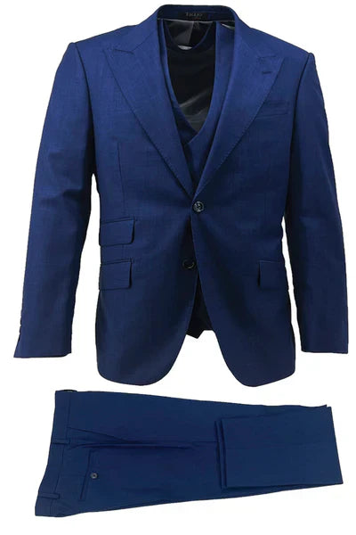 Prosecco Modern Fit, Pure Wool Suit & Vest by Tiglio Luxe TS4066/2 1   - from alligatorwarehouse.com