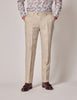 Mens Linen Suit For Beach Wedding - Summer  Suit in Natural Herringbone Tailored Fit 5 QP-8734  - from alligatorwarehouse.com
