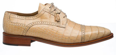 Alligator Shoes Ferrini Mens Dune Tan Monti Cap Toe 1 F216-DN-100  - from alligatorwarehouse.com