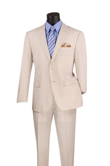 Mens Vinci 2 Piece Seersucker Black Notch Lapel Suit 2 MSS-1_Black_34S  - from alligatorwarehouse.com