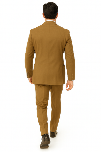 Mens Classic 3 button 2 Piece Suit in Navy 35 5802K-Navy-38R  - from alligatorwarehouse.com