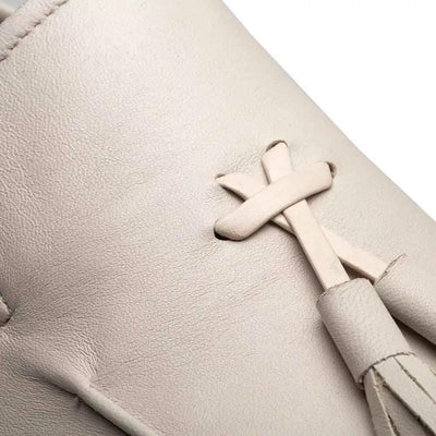 Mezlan Javea Bone Classic Tassel Loafer 3   - from alligatorwarehouse.com