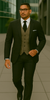 Wool Suit - Italian Made Business Suit by Statement Men's 3 Piece 100% Wool Modern Fit Suit - Bold Accent Color 19 LUCCA_Burgundy_38R  - from alligatorwarehouse.com