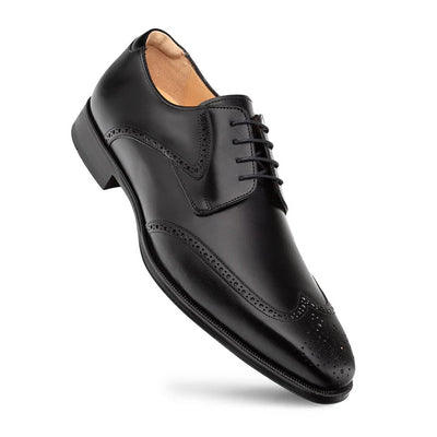 Tasso Wing Tip Derby  Black By Mezlan Made In Spain Brand 1   - from alligatorwarehouse.com
