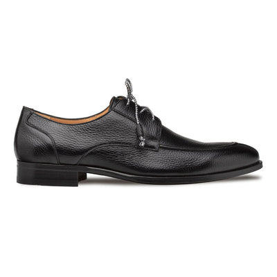 Fratello Split-Toe Deer Black Men’s Lace up Shoes By Mezlan Made In Spain Brand 3   - from alligatorwarehouse.com