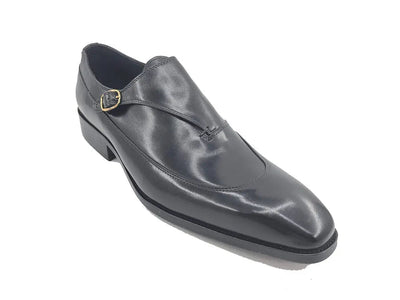 Tri-Tone Single Monk Strap Slip-on 2 KS503-67BLACK105  - from alligatorwarehouse.com