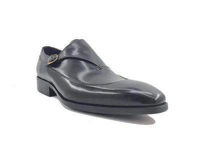 Tri-Tone Single Monk Strap Slip-on 3 KS503-67BLACK105  - from alligatorwarehouse.com