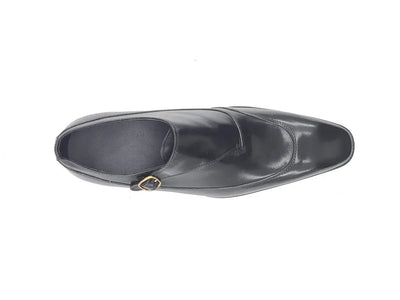 Tri-Tone Single Monk Strap Slip-on 4 KS503-67BLACK105  - from alligatorwarehouse.com