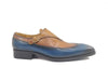 Tri-Tone Single Monk Strap Slip-on 9 KS503-67BLACK75  - from alligatorwarehouse.com