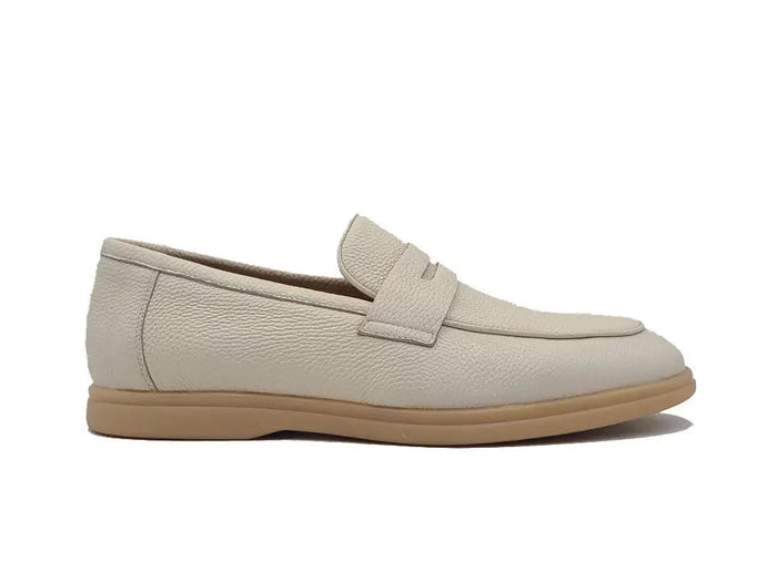Carrucci Tumble Calfskin Penny Loafer